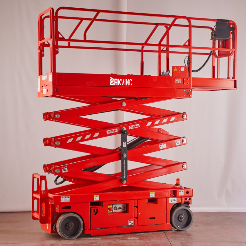 10 Metre Akülü Kiralık Makaslı Manlift