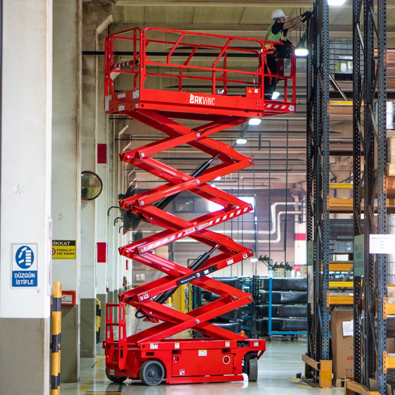 16 Metre Akülü Makaslı Kiralık Manlift